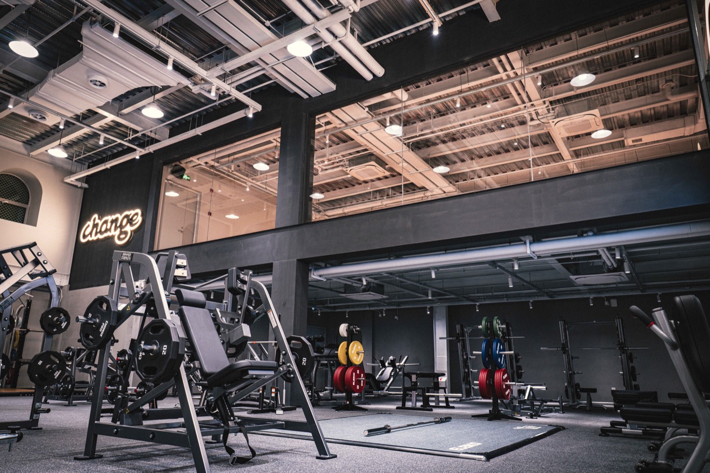 Change Pro equipment hall